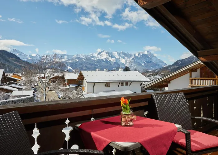 Gaestehaus Zugspitz - Ohne Verpflegung Penzion Farchant